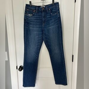 Madewell The High-Rise Slim Boyfriend Jeans Women’s 28 Medium Wash
